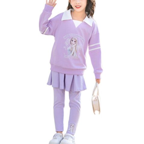 Disney Casual Sportswear Purple Children Aged 3 7 Years Old