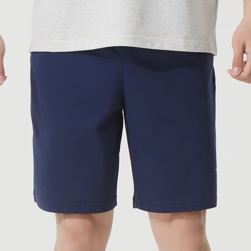 Skechers Comfortable Sports Collection Casual Shorts Men’s Marine Blue 00DU