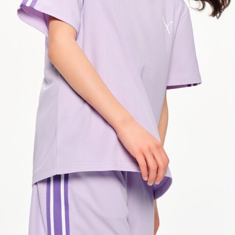 PUMA Casual Sportswear Sportstyle SS25 Pink Purple Teenagers