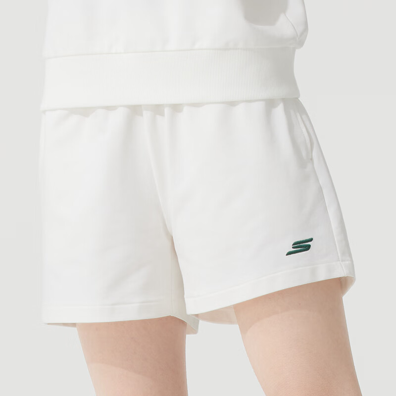 Skechers Comfortable Sports Collection Casual Shorts Women’s Coconut Juice White/02UN