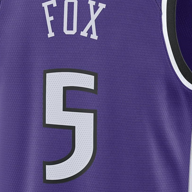 Nike De’Aaron Fox Sacramento Kings 2024/25 Hardwood Classics Men’s Nike Dri FIT Nba Swingman Jersey