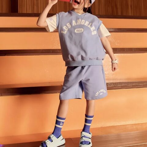 MLB Moderate Casual Sportswear Summer Kids’