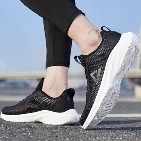 PEAK Low top Casual Running Shoes Men’s Black White