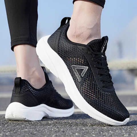 PEAK Low top Casual Running Shoes Men’s Black White