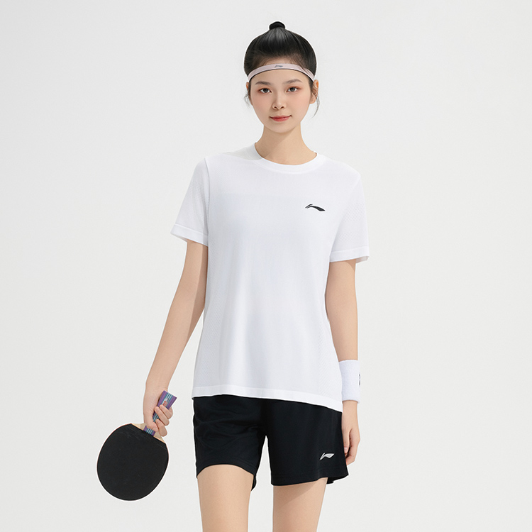 Li Ning Table Tennis Collection Table Tennis Clothing Sets Unisex Standard White