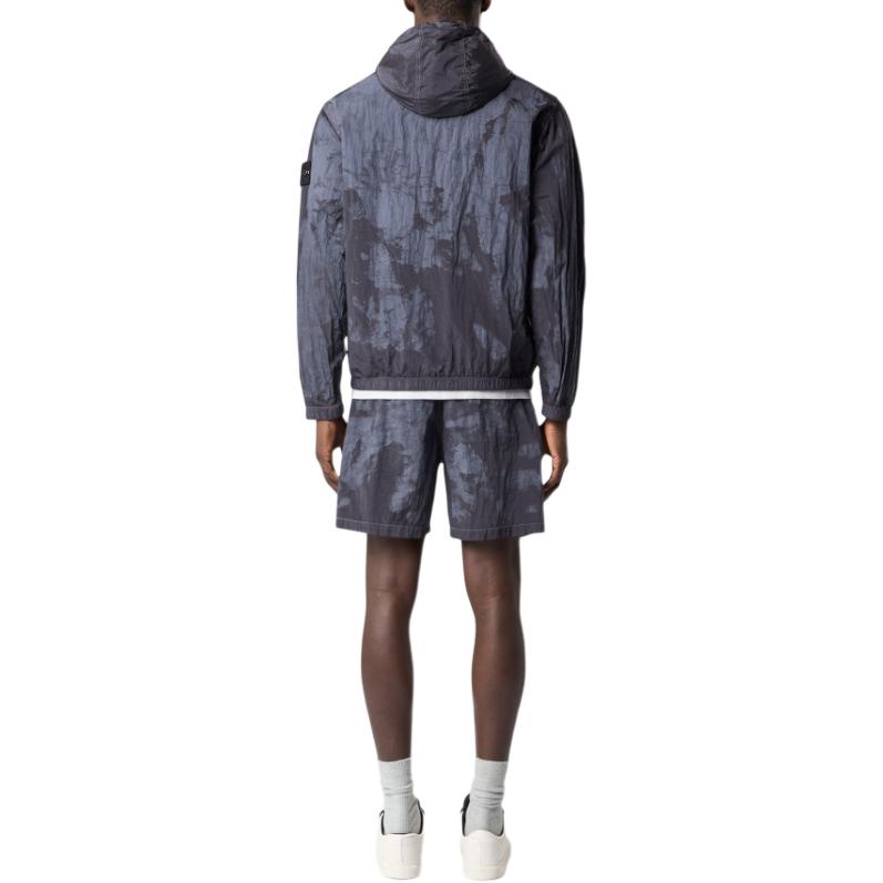 Stone Island crinkle-finish swim shorts