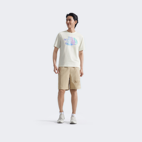 THE NORTH FACE Quick Dry T Shirts Unisex Dune White