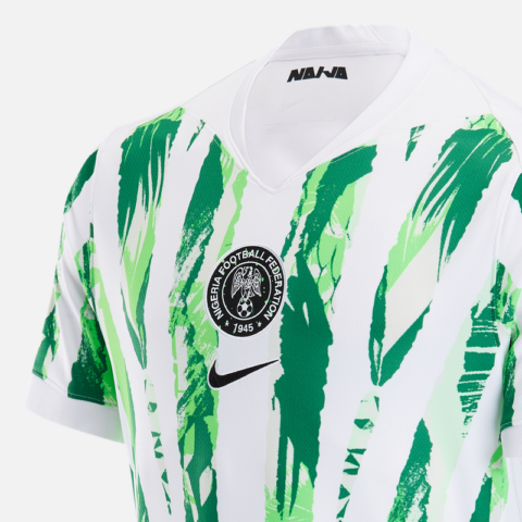 Nike Nigeria 2025 Stadium Away (Women’s Team) Men’s Nike Dri-FIT Soccer Replica Jersey