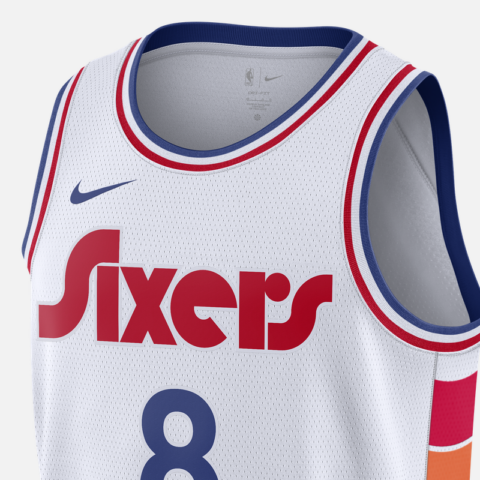 Nike Dri Fit SS25 Basketball Jersey Men’s White