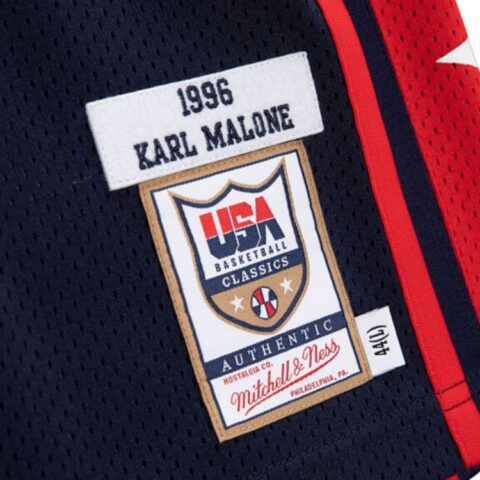 Mitchell Ness Basketball Jersey Unisex Navy Blue