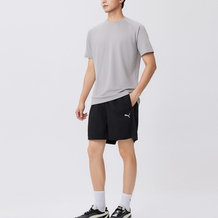 PUMA Lightweight Running Sports Shorts Men’s Black