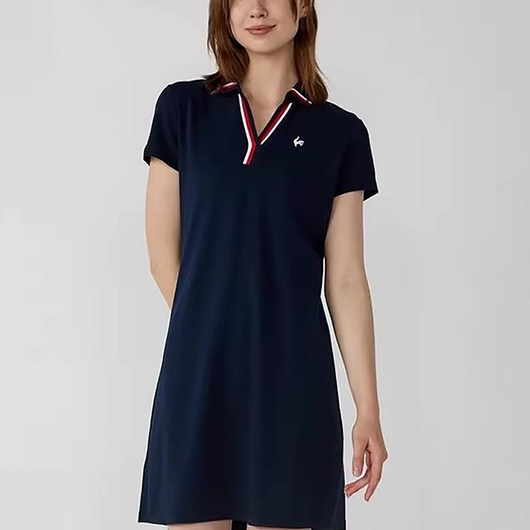 Le Coq Sportif Short Sleeved Dress Women’s Navy Blue