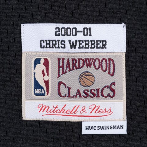 Mitchell & Ness Sacramento Kings Road 2000 01 Chris Webber Swingman Jersey