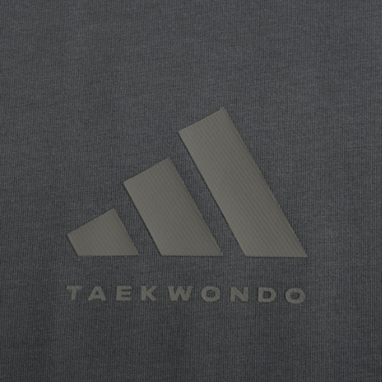 Adidas Taekwondo Casual Sportswear Unisex Set Gray+Black