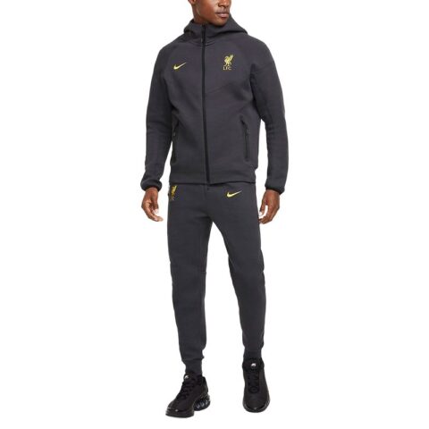 Nike Liverpool Soccer Bottom Men’s Dark Smoke Gray/Chrome Yellow