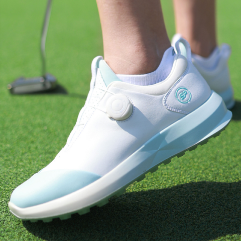 SOUTHPORT Cushioning Waterproof And Breathable Low top Golf Shoes Women’s White Blue