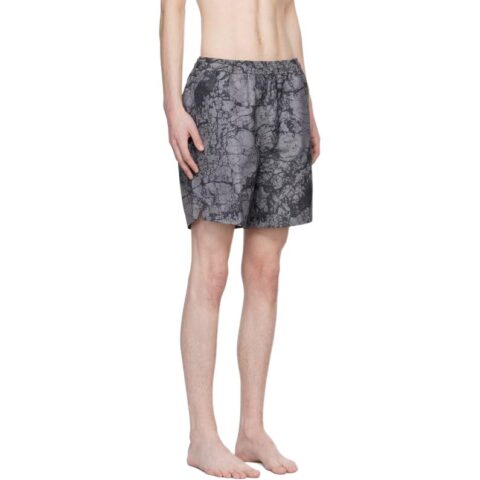 A COLD WALL* Graphic Printed Swim Shorts