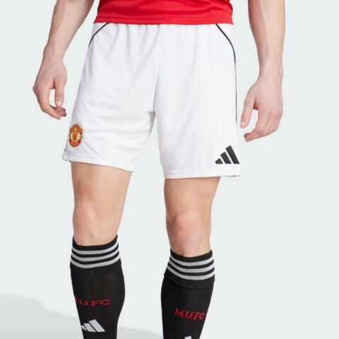 Adidas Free Shipping With AdiClub Manchester United 25/26 Home Shorts