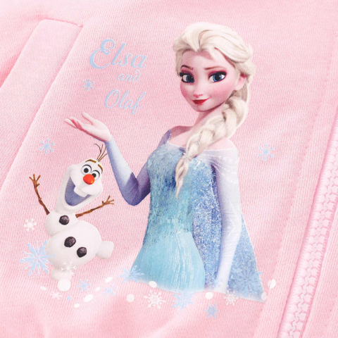 Disney Casual Sportswear Icy Snow Pink Children Aged 3 7 Years Old