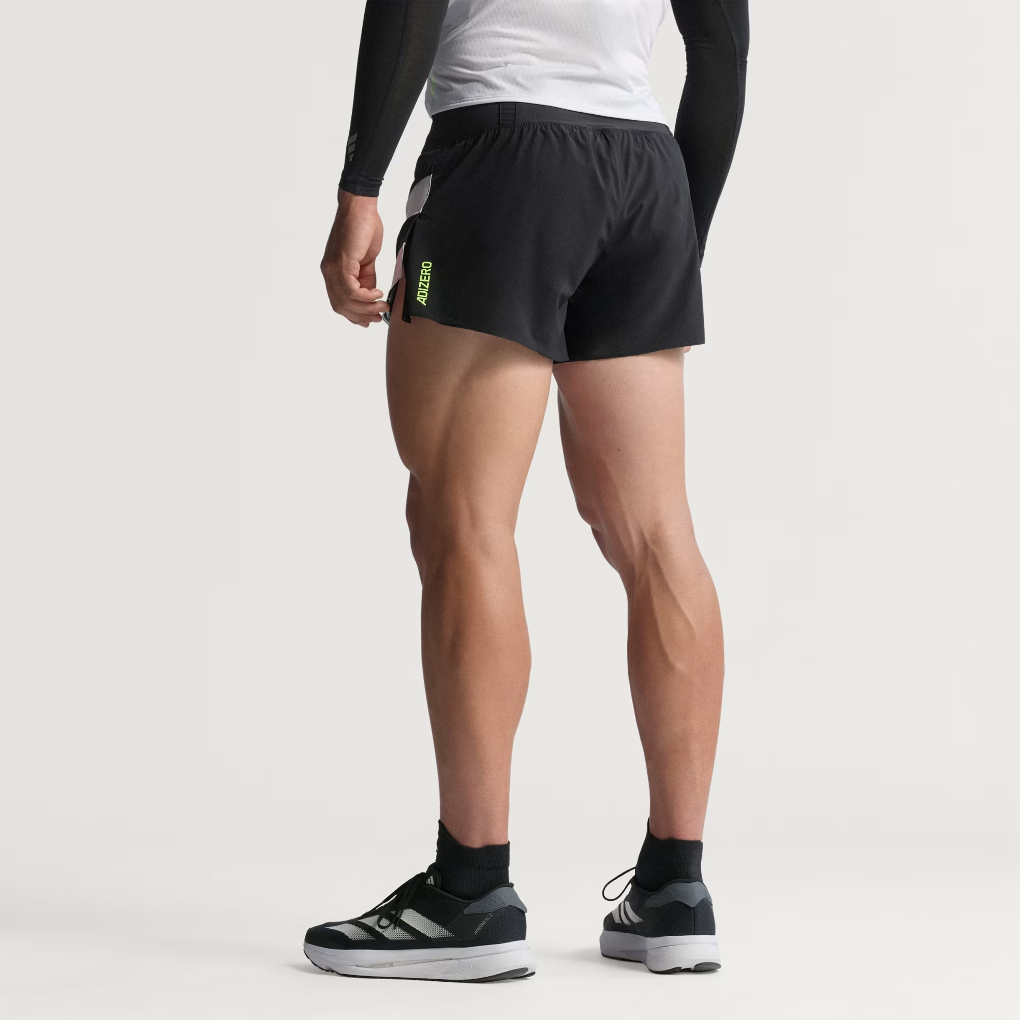 Adidas Free Shipping With AdiClub Adizero Archive Running Gel Short