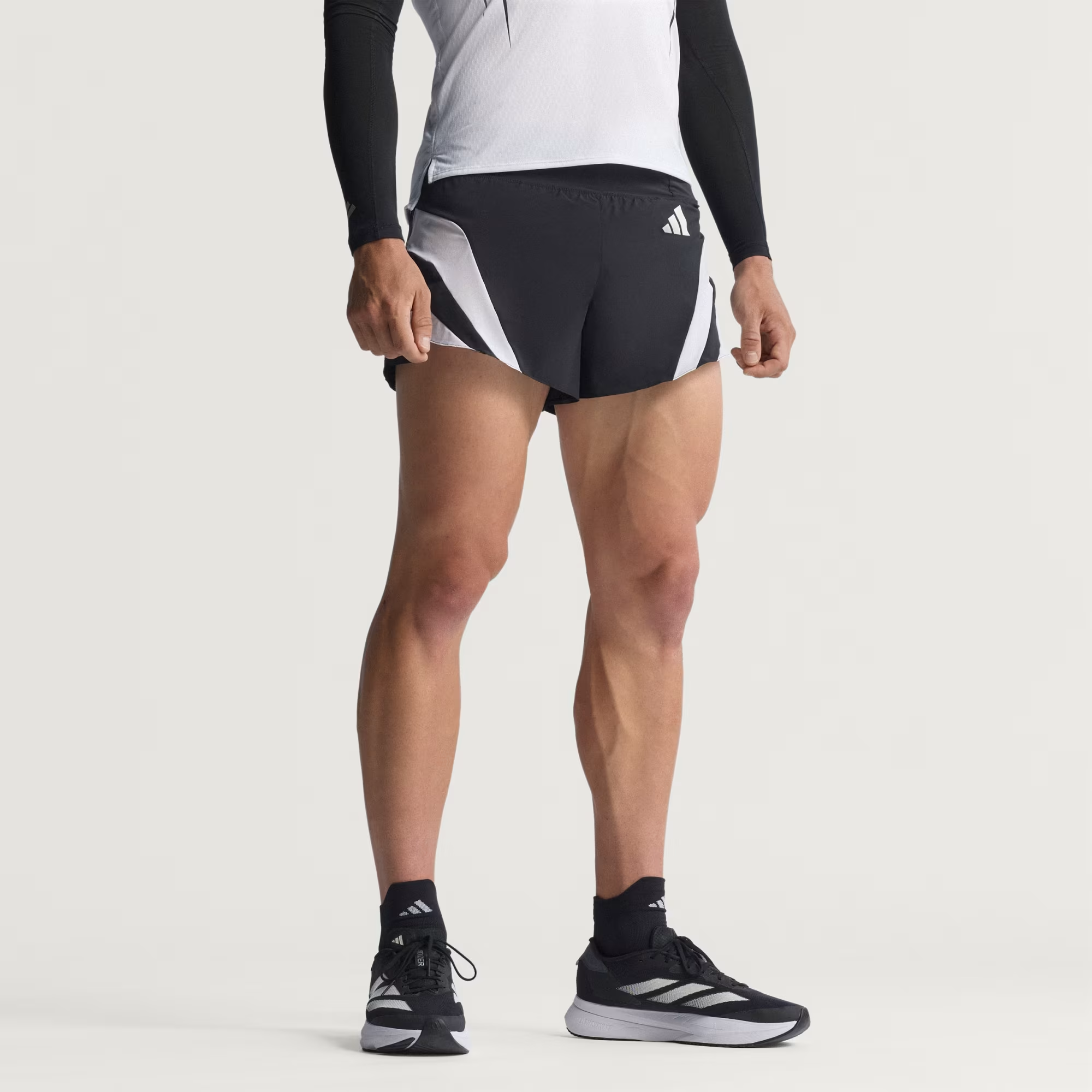 Adidas Free Shipping With AdiClub Adizero Archive Running Gel Short