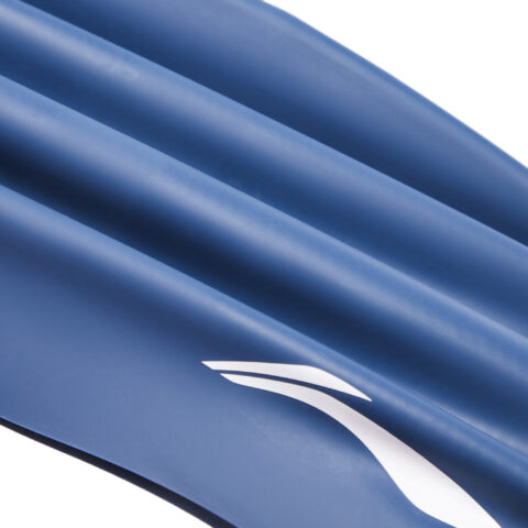 Li Ning Swim Collection Swimming Caps Silicone Swim Unisex F New Denim Blue