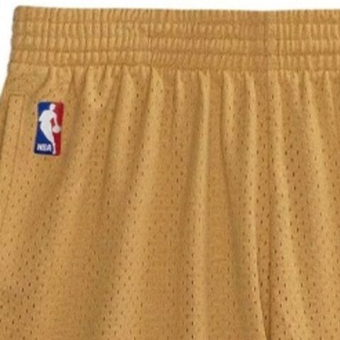 Mitchell Ness Basketball Shorts Men’s Gold