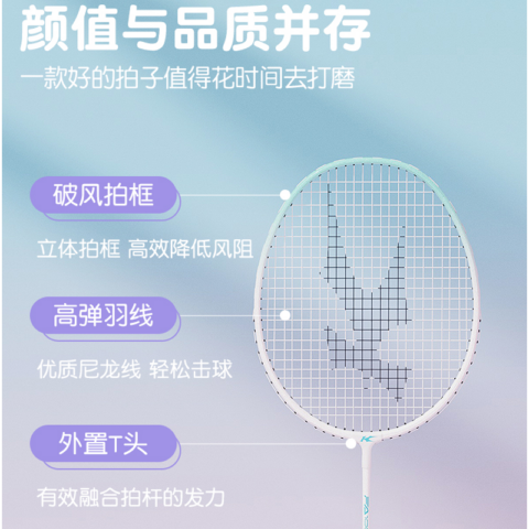 Li Ning x Kason Badminton Rackets Control Type All around Defense Entry level 2U/G5