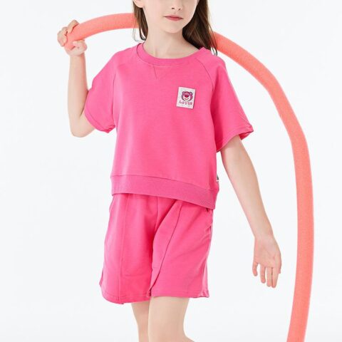 Disney Casual Sportswear Rose Red Children Aged 3 7 Years Old