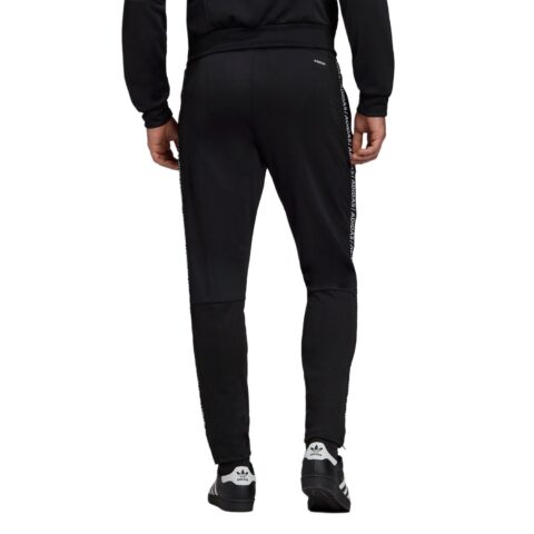 Adidas Soccer Bottoms Men’s Black Moderate Slim Fit Pants
