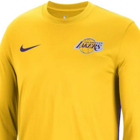 Nike Soccer Jerseys Unisex Gold Moderate Straight Fit
