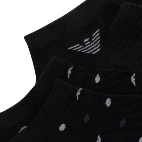 EMPORIO ARMANI FW25 No Show Socks Men’s 2 Pack