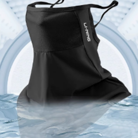 Li Ning Windproof & Dustproof Thermal Masks Ice Silk Black