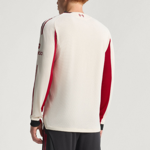 Adidas Free Shipping with adiClub Liverpool Fc 25/26 Long Sleeve Away Authentic Jersey
