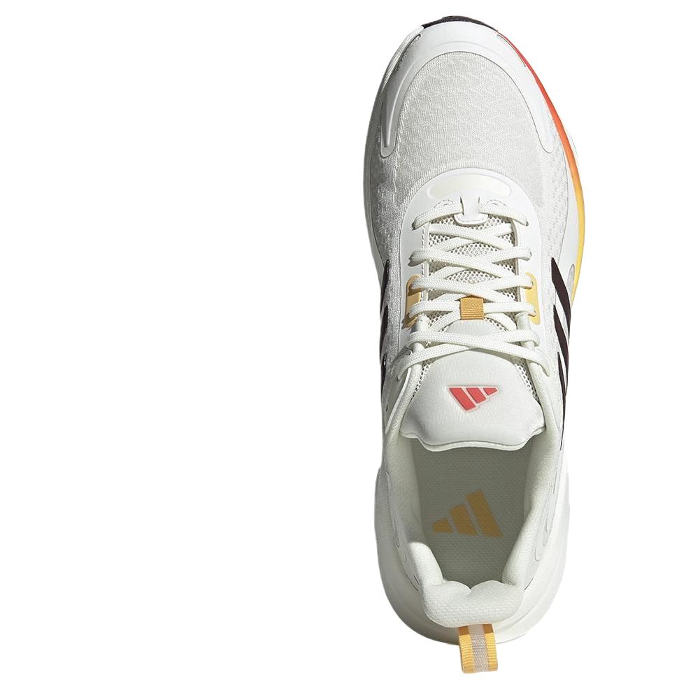 Adidas ALL DAY POWER Cushioning Breathable Cushioning Breathable Running Shoes Unisex White Brown