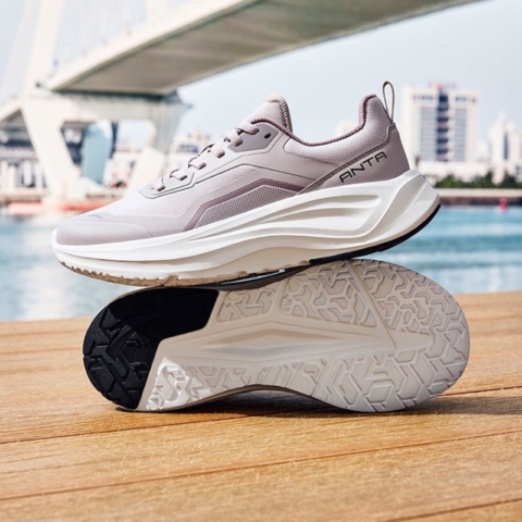 Anta Le Dao Cushioning Abrasion Resistant Breathable Low top Training Shoes Women’s Magic Carpet Gray