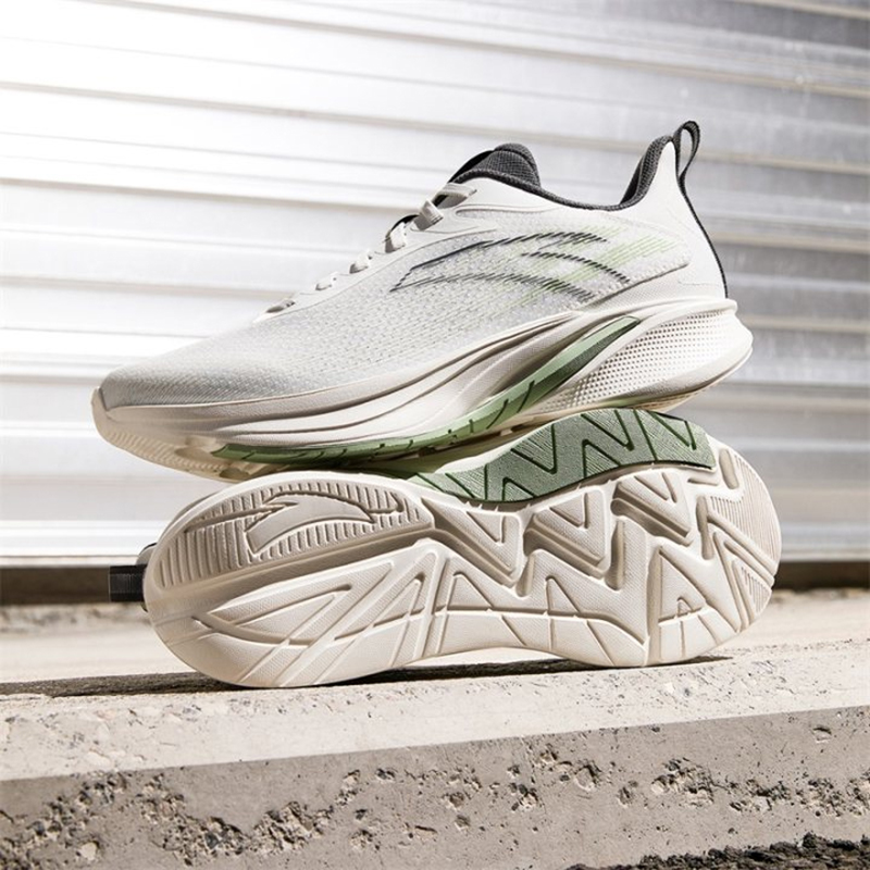 Anta Antelope Run 5 Cushioning Slip Resistant Abrasion Resistant Low top EVA, Rubber Casual Running Shoes Men’s