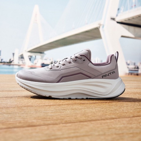 Anta Le Dao Cushioning Abrasion Resistant Breathable Low top Training Shoes Women’s Magic Carpet Gray