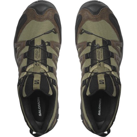 SALOMON XA PRO 3D Cushioning Breathable Support Trail Running Shoes Unisex Green Brown