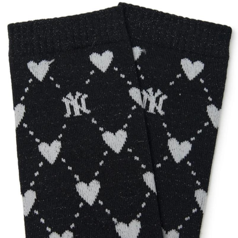 MLB Mid Calf Socks Unisex Black