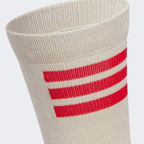 Adidas Performance Crew Socks Unisex 1 Pack Miracle Bauxite Brown/Energy Red