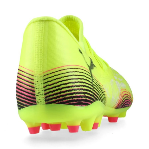 PUMA FUTURE 8 MATCH Abrasion Resistant Soccer Shoes Men’s Yellow