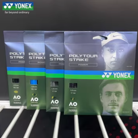 YONEX PTGR125 011 Tennis Racket Strings Polyester Outdoor Unisex 12m Tennis String
