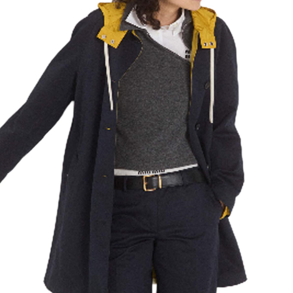 MIU MIU Polo Shirts Women’s Gray Polo Collar Moderate Straight Fit