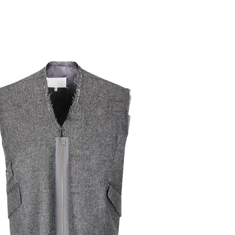 Maison Margiela frayed-edges gilet