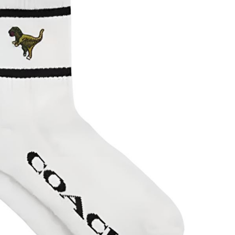 COACH Rexy Crew Socks Unisex 1 Pack