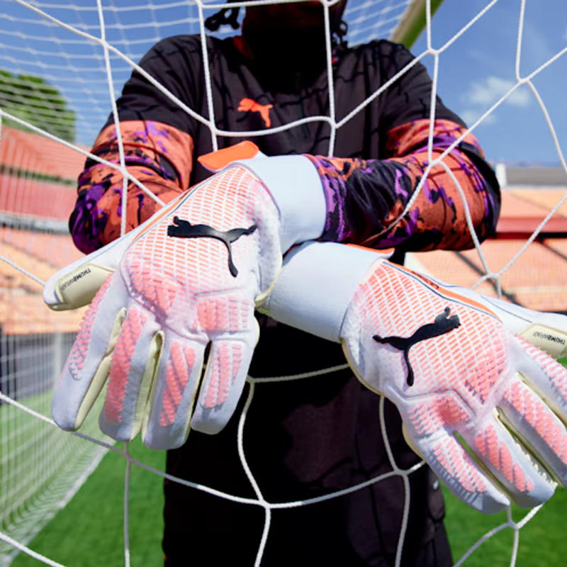 PUMA 041948_06 PUMA Goalkeeper Gloves Latex, Polyester All Unisex 7 11 Protective, Slip Resistant