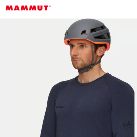MAMMUT 2030 00260 Climbing/Helmet Metal Main Fabric Outdoor Unisex 52cm 61cm Mountaineering, Rock Climbing
