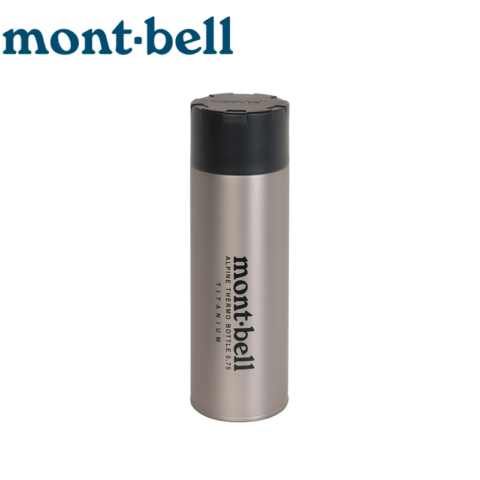 MONTBELL Outdoor Water Equipment Water Container 750ml Camping Titanium 7.6 X 25.5cm