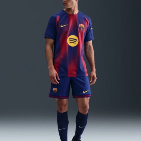 Nike Fc Barcelona 2025/26 Match Home Men’s Nike Dri-FIT Adv Soccer Authentic Jersey